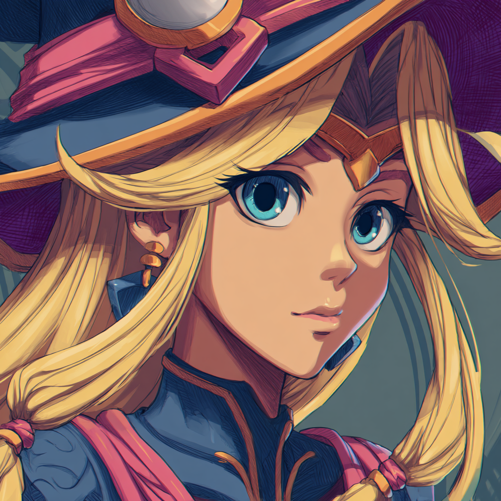 DK Magier - Anime-style blonde adventurer perfect for fantasy and RPG communities